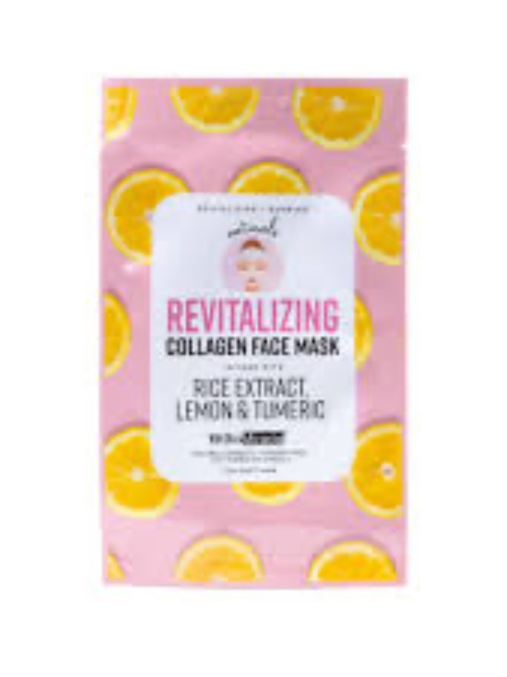 BioMiracle Revitalizing Collagen Face Mask, Infused with Rice Extract, Lemon and
